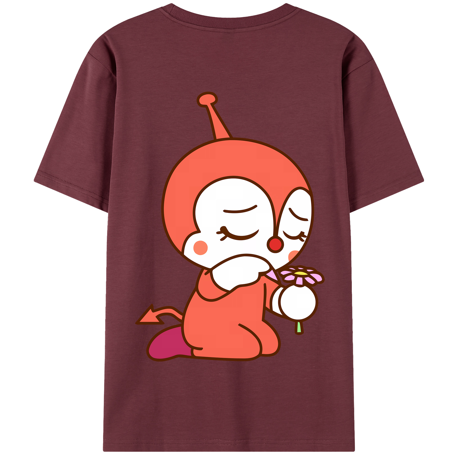 （画像用） アンパンマン Anpanman 綿100％半袖Tシャツ（背面プリント）